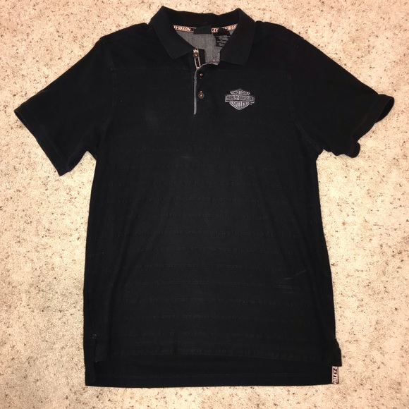 Harley-Davidson Other - HARLEY-DAVIDSON BLACK SHORT SLEEVE SHIRT SIZE L